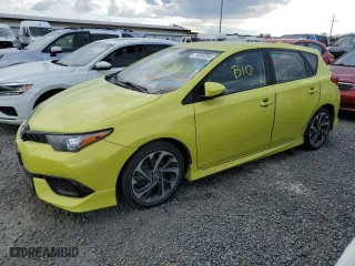 2018 Toyota Corolla iM with VIN JTNKARJE6JJ572038, listed as a Copart auction lot 74560394 with 0 mi miles and Non Repairable. Bid and sale history available at carsss.com. Image 1.