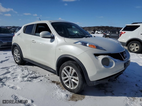 2013 Nissan Juke NISMO with VIN JN8AF5MV8DT217584, listed as a Copart auction lot 45766725 with 152,230 mi miles and Salvage Title. Bid and sale history available at carsss.com. Image 4.