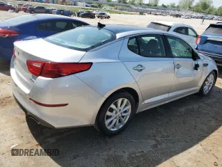 2015 Kia Optima EX with VIN 5XXGN4A7XFG478615, listed as a Copart auction lot 50950514 with 57,003 mi miles and Salvage Title. Bid and sale history available at DreamBid. Image 3.