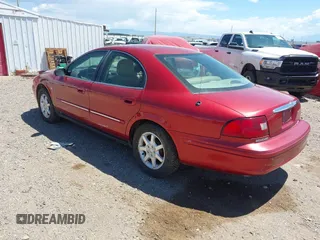 2000 Mercury Sable LS Premium Group with VIN 1MEFM53S0YA633417, listed as a IAAI auction lot 42660016 with 188,313 mi miles and . Bid and sale history available at DreamBid. Image 3.