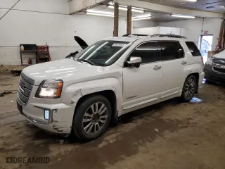 2017 GMC Terrain Denali with VIN 2GKFLVE32H6275457, listed as a Copart auction lot 88970065 with 81,507 mi miles and Salvage Title. Bid and sale history available at carsss.com. Image 1.