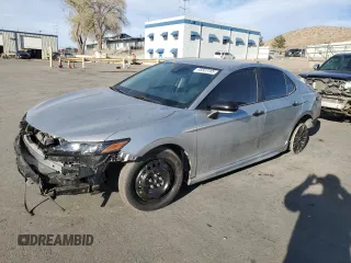 2022 Toyota Camry SE with VIN 4T1G11AK6NU037356, listed as a Copart auction lot 48823185 with 12,616 mi miles and Salvage Title. Bid and sale history available at carsss.com. Image 1.