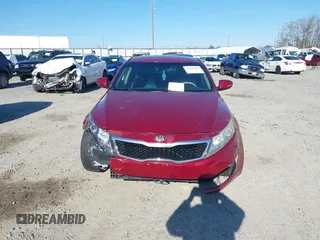 2013 Kia Optima EX with VIN 5XXGN4A72DG165295, listed as a IAAI auction lot 41269214 with 167,001 mi miles. Bid and sale history available at carsss.com. Image 12.