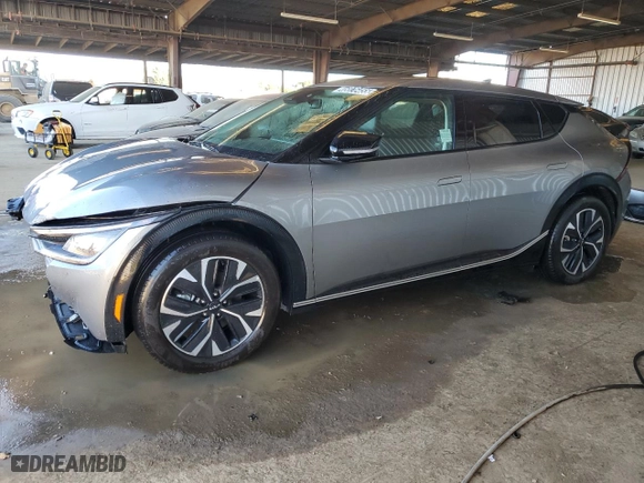 2024 Kia EV6 Wind with VIN KNDC34LA3R5212066, listed as a Copart auction lot 46876455 with 20,193 mi miles and Clean Title. Bid and sale history available at carsss.com. Image 1.