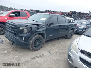 2020 GMC Sierra 1500 Elevation with VIN 3GTU9CED5LG181262, listed as a IAAI auction lot 41542044 with 111,676 mi miles. Bid and sale history available at carsss.com. Image 2.