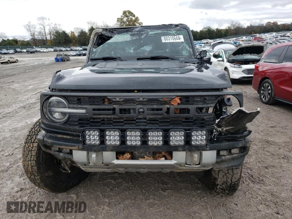 2023 Ford Bronco Raptor with VIN 1FMEE5JR0PLA89493, listed as a Copart auction lot 80310644 with 42,259 mi miles and Salvage Title. Bid and sale history available at carsss.com. Image 5.