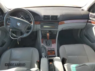 2003 BMW 5 Series 525iA with VIN WBADT43463G030675, listed as a Copart auction lot 43377015 with 121,395 mi miles and Salvage Title. Bid and sale history available at carsss.com. Image 8.
