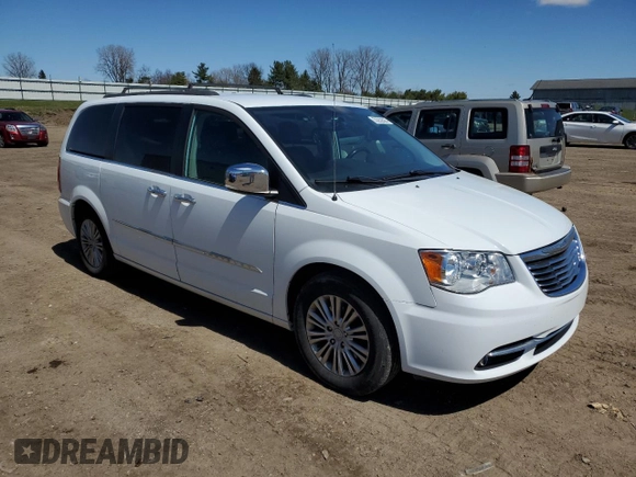 2015 Chrysler Town & Country Touring L with VIN 2C4RC1CG9FR674143, listed as a Copart auction lot 53253525 with 190,348 mi miles and Clean Title. Bid and sale history available at DreamBid. Image 4.