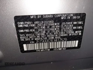 2020 Subaru Forester Touring with VIN JF2SKAXC9LH412529, listed as a IAAI auction lot 41837663 with 23,976 mi miles. Bid and sale history available at carsss.com. Image 9.