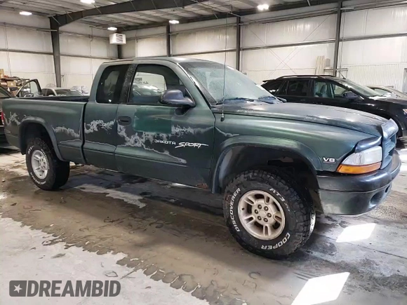 1999 Dodge Dakota SLT with VIN 1B7GG22Y9XS149398, listed as a Copart auction lot 47950025 with 173,413 mi miles and Salvage Title. Bid and sale history available at carsss.com. Image 10.