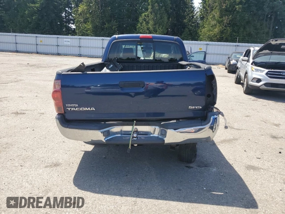 2006 Toyota Tacoma with VIN 5TETX22N76Z238630, listed as a Copart auction lot 60739445 with 214,164 mi miles and Salvage title. Bid and sale history available at DreamBid. Image 6.