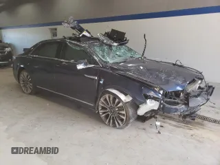 2017 Lincoln Continental Select with VIN 1LN6L9SP0H5617408, listed as a Copart auction lot 75328034 with 0 mi miles and Salvage Title. Bid and sale history available at carsss.com. Image 4.