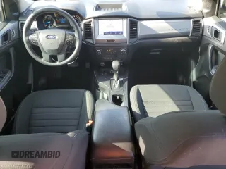 2021 Ford Ranger XL with VIN 1FTER4EHXMLD15412, listed as a Copart auction lot 55741155 with 45,794 mi miles and Salvage title. Bid and sale history available at DreamBid. Image 8.