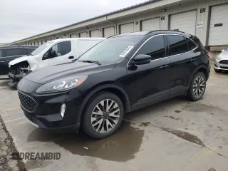 2020 Ford Escape Titanium с VIN 1FMCU9J9XLUA29209, выставлен на аукционе Copart как лот 54379545 с пробегом 75 412 миль миль и Списание • Salvage title. История ставок и продаж доступна на DreamBid. Изображение 1.
