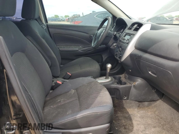 2017 Nissan Versa SV with VIN 3N1CN7AP8HL817396, listed as a Copart auction lot 51147225 with 118,177 mi miles and Salvage title. Bid and sale history available at DreamBid. Image 7.