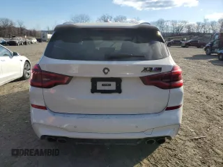 2021 BMW X3 M with VIN 5YMTS0C04M9F31197, listed as a Copart auction lot 88152975 with 0 mi miles and Salvage Title. Bid and sale history available at carsss.com. Image 6.