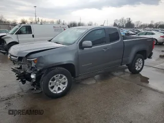 2022 Chevrolet Colorado 4WD LT with VIN 1GCHTCEN1N1204646, listed as a Copart auction lot 50911045 with 20,781 mi miles and Salvage title. Bid and sale history available at DreamBid. Image 1.