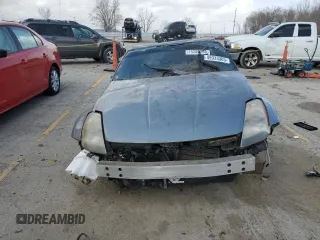 2004 Nissan 350Z Enthusiast with VIN JN1AZ34D04M102263, listed as a Copart auction lot 49333305 with Not Provided miles and Clean Title. Bid and sale history available at DreamBid. Image 5.