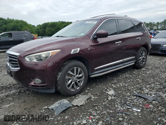 2014 Infiniti QX60 with VIN 5N1AL0MM0EC538224, listed as a Copart auction lot 64426935 with 98,786 mi miles and Clean title. Bid and sale history available at DreamBid. Image 1.