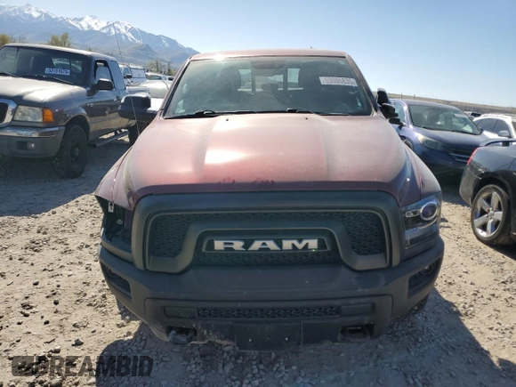 2021 Ram 1500 Warlock with VIN 1C6RR7GG1MS537311, listed as a Copart auction lot 53086835 with 56,384 mi miles and Salvage title. Bid and sale history available at DreamBid. Image 5.