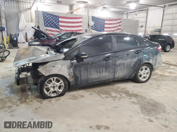 2015 Ford Fiesta SE with VIN 3FADP4BJ6FM224637, listed as a Copart auction lot 45030915 with 0 mi miles and Non Repairable. Bid and sale history available at carsss.com. Image 1.