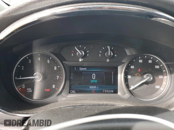 2020 Buick Encore Preferred with VIN KL4CJASB8LB008672, listed as a Copart auction lot 50195065 with 86,848 mi miles and Salvage Title. Bid and sale history available at DreamBid. Image 9.