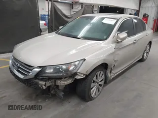 2013 Honda Accord Sdn EX-L with VIN 1HGCR2F84DA093540, listed as a IAAI auction lot 41933156 with 63,100 mi miles. Bid and sale history available at carsss.com. Image 18.