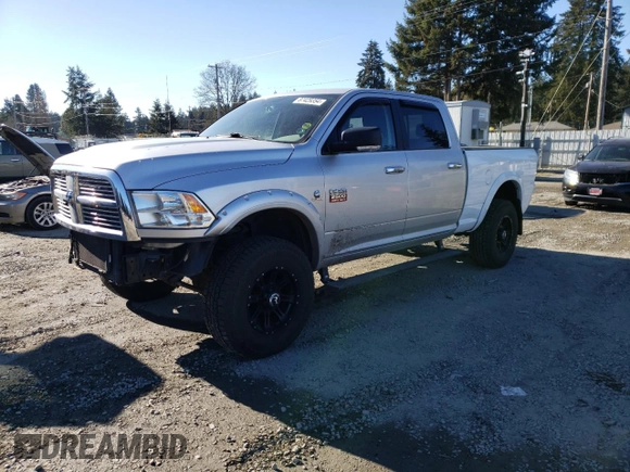 2010 Dodge Ram 2500 SLT with VIN 3D7UT2CL5AG122107, listed as a Copart auction lot 87429354 with 281,794 mi miles and Salvage Title. Bid and sale history available at carsss.com. Image 1.
