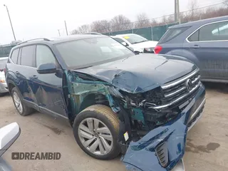 2021 Volkswagen Atlas SEL with VIN 1V2BR2CA8MC505723, listed as a IAAI auction lot 41423187 with 55,890 mi miles and . Bid and sale history available at DreamBid. Image 6.