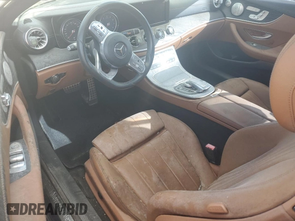 2019 Mercedes-Benz E-Class E 450 with VIN WDD1J6HB5KF074062, listed as a Copart auction lot 83824884 with 0 mi miles and Salvage Title. Bid and sale history available at carsss.com. Image 8.