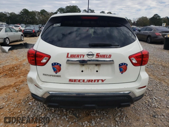 2017 Nissan Pathfinder S with VIN 5N1DR2MN1HC674107, listed as a Copart auction lot 88501435 with 113,303 mi miles and Salvage Title. Bid and sale history available at DreamBid. Image 6.