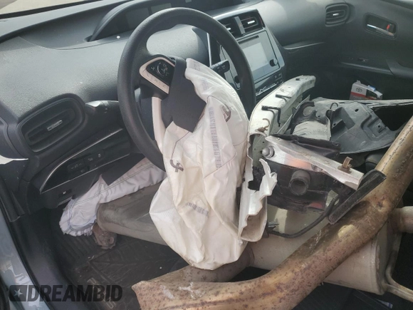 2018 Toyota Prius Two z VIN JTDKBRFUXJ3601563, wystawiony jako Copart lot #55681125 z przebiegiem Nie podano mil oraz Szkoda całkowita • Salvage title. Historia ofert i sprzedaży dostępna na DreamBid. Obrazek 8.
