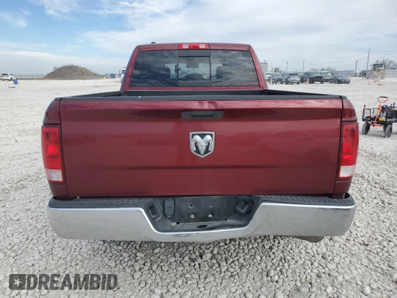 2020 Ram 1500 SLT z VIN 1C6RR7TT7LS101788, wystawiony jako Copart lot #89124205 z przebiegiem 109 046 mil mil oraz Szkoda całkowita • Salvage title. Historia ofert i sprzedaży dostępna na DreamBid. Obrazek 6.