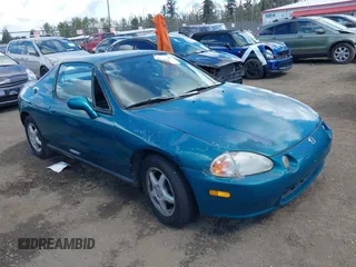 1995 Honda del Sol Si with VIN JHMEH6260SS000850, listed as a IAAI auction lot 41197485 with 131,970 mi miles. Bid and sale history available at carsss.com. Image 1.