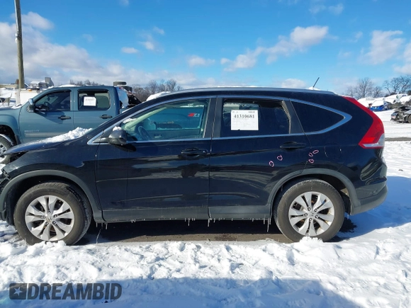 2014 Honda CR-V EX-L with VIN 2HKRM4H76EH659957, listed as a IAAI auction lot 41310681 with 256,784 mi miles. Bid and sale history available at carsss.com. Image 14.