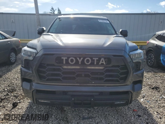 2023 Toyota Sequoia SR5 with VIN 7SVAAABA5PX013993, listed as a Copart auction lot 81486754 with 18,740 mi miles and Salvage Title. Bid and sale history available at carsss.com. Image 5.