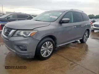 2017 Nissan Pathfinder Platinum with VIN 5N1DR2MM6HC613620, listed as a Copart auction lot 60761545 with 107,149 mi miles and Clean title. Bid and sale history available at DreamBid. Image 1.