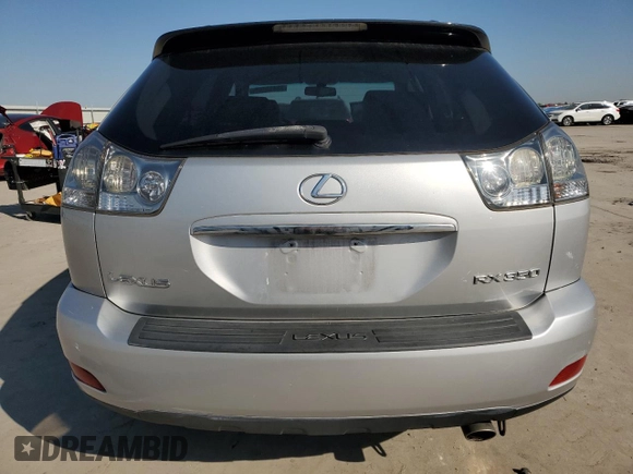 2009 Lexus RX 350 with VIN 2T2GK31U09C081852, listed as a Copart auction lot 55414445 with 129,098 mi miles and Salvage Title. Bid and sale history available at DreamBid. Image 6.