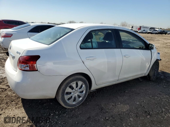 2012 Toyota Yaris with VIN JTDBT4K34CL020771, listed as a Copart auction lot 46887395 with 87,648 mi miles and Clean Title. Bid and sale history available at DreamBid. Image 3.