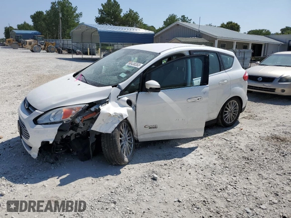 2016 Ford C-Max Energi SEL with VIN 1FADP5CU6GL112020, listed as a Copart auction lot 68438353 with 49,205 mi miles. Bid and sale history available at carsss.com. Image 1.