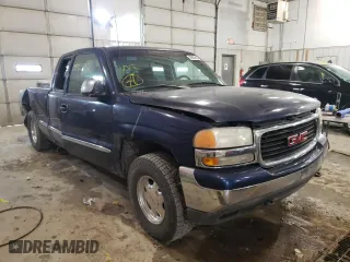 1999 GMC New Sierra 1500 SLE with VIN 1GTEK19T7XZ537974, listed as a Copart auction lot 45363854 with 264,069 mi miles and Non Repairable. Bid and sale history available at carsss.com. Image 1.