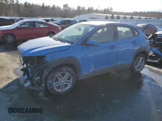 2022 Hyundai Kona SE with VIN KM8K2CAB5NU768606, listed as a Copart auction lot 43976075 with 73,079 mi miles and Salvage Title. Bid and sale history available at carsss.com. Image 1.