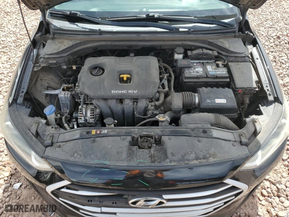 2018 Hyundai Elantra SE with VIN KMHD74LFXJU609445, listed as a Copart auction lot 51160485 with 129,148 mi miles and Salvage Title. Bid and sale history available at carsss.com. Image 11.