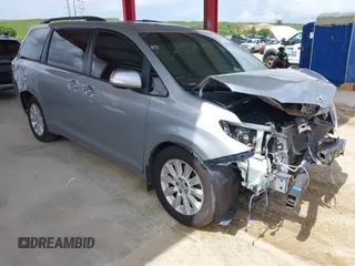 2016 Toyota Sienna Limited with VIN 5TDDK3DC8GS139642, listed as a IAAI auction lot 42723246 with 155,684 mi miles and . Bid and sale history available at DreamBid. Image 1.