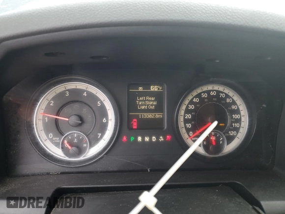 2013 Ram 1500 Tradesman with VIN 1C6RR7ST8DS721214, listed as a Copart auction lot 62301185 with 113,382 mi miles and Salvage title. Bid and sale history available at DreamBid. Image 9.