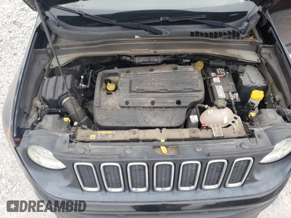 2016 Jeep Renegade Latitude with VIN ZACCJABW2GPC48952, listed as a Copart auction lot 72748224 with 68,722 mi miles and Salvage Title. Bid and sale history available at DreamBid. Image 13.