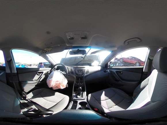 2014 Hyundai Elantra SE with VIN KMHDH4AE3EU142351, listed as a IAAI auction lot 41751974 with 144,139 mi miles. Bid and sale history available at carsss.com. Image 18.