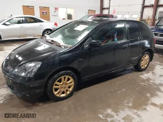2002 Honda Civic Si with VIN SHHEP33592U300150, listed as a IAAI auction lot 41854669 with 249,867 mi miles. Bid and sale history available at carsss.com. Image 2.
