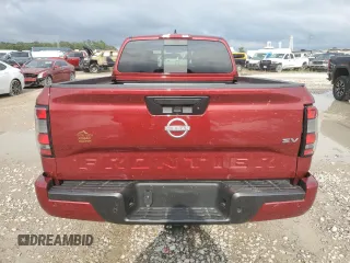 2024 Nissan Frontier SV with VIN 1N6ED1FJ0RN617797, listed as a Copart auction lot 54576125 with 9,183 mi miles and Salvage title. Bid and sale history available at DreamBid. Image 6.