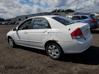 2007 Kia Spectra EX z VIN KNAFE122275474185, wystawiony jako Copart lot #55979575 z przebiegiem 122 776 mil mil oraz Szkody całkowita. Historia ofert i sprzedaży dostępna na DreamBid. Obrazek 2.